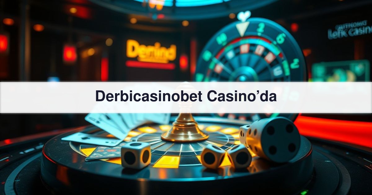 Derbicasinobet Casino’da