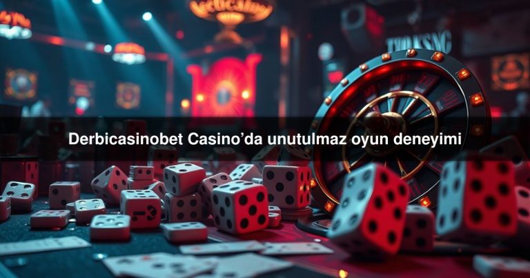 Derbicasinobet Casino’da