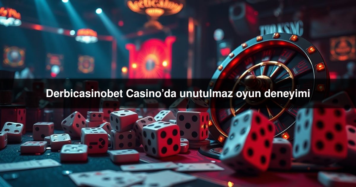 Derbicasinobet Casino’da