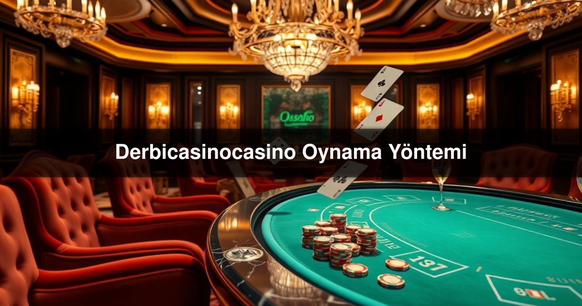 Derbicasinocasino Oynama