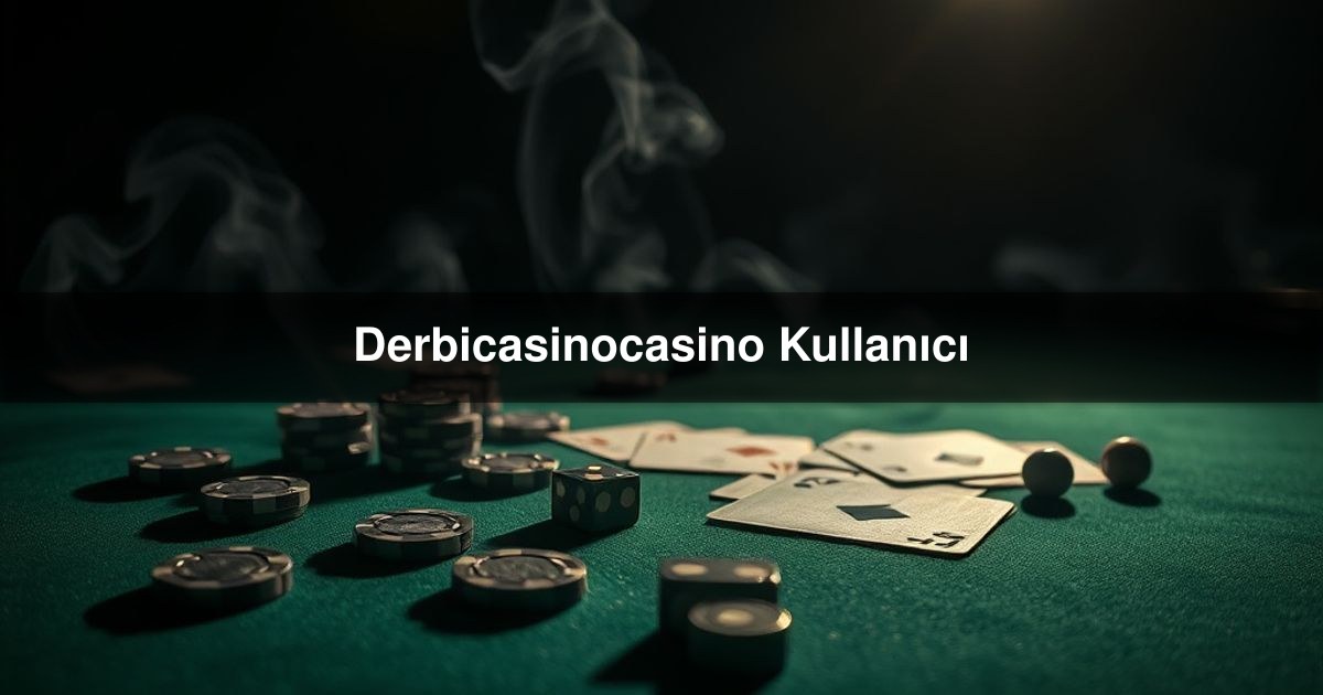 Derbicasinocasino Kullanıcı