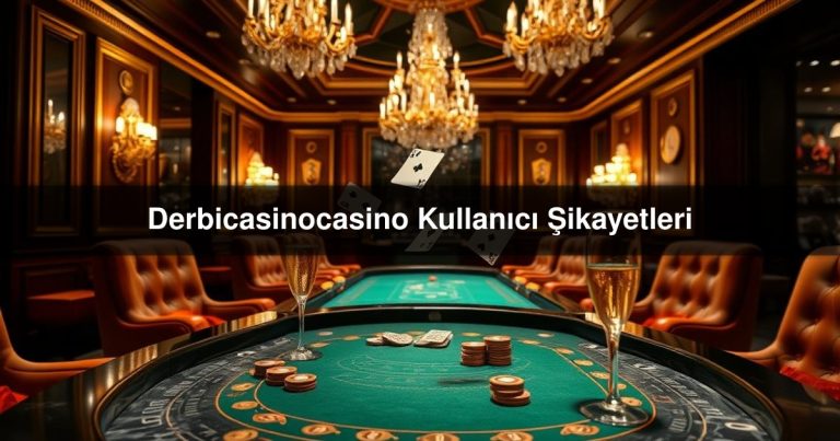 Derbicasinocasino Kullanıcı
